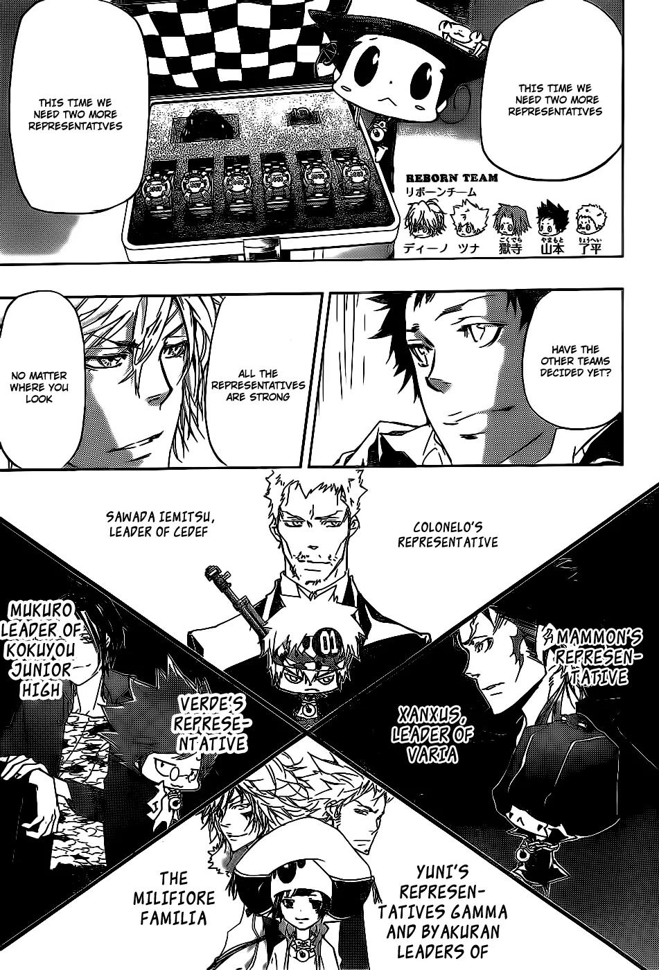 Kateikyoushi Hitman Reborn! Chapter 358 page 8 - Chapter 358: Eve of War