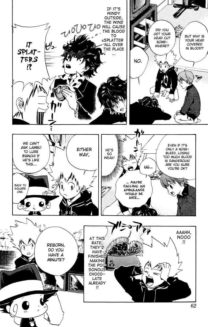 Kateikyoushi Hitman Reborn! Chapter 36 page 14 - Chapter 36: Valentine's Day