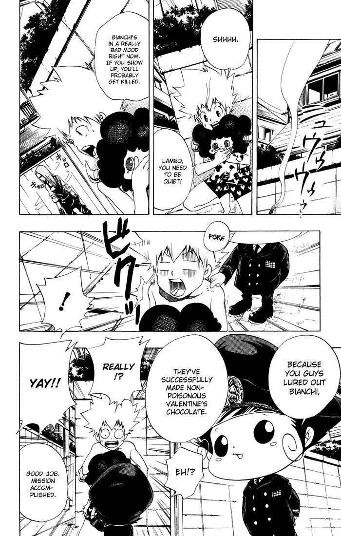 Kateikyoushi Hitman Reborn! Chapter 36 page 18 - Chapter 36: Valentine's Day