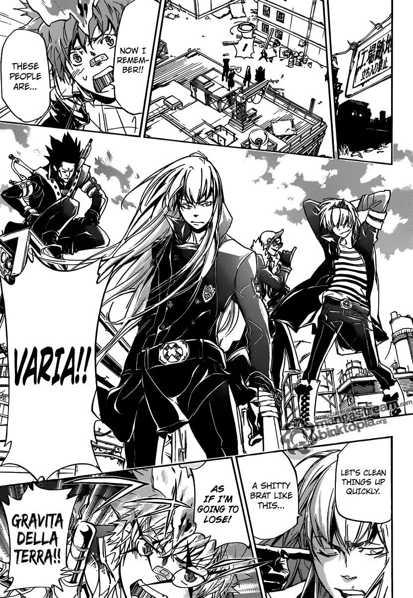 Kateikyoushi Hitman Reborn! Chapter 360 page 13 - Chapter 360: Sawada Tsunayoshi vs. Sawada Iemitsu