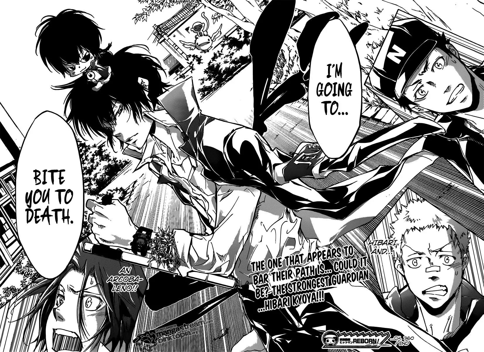 Kateikyoushi Hitman Reborn! Chapter 360 page 16 - Chapter 360: Sawada Tsunayoshi vs. Sawada Iemitsu