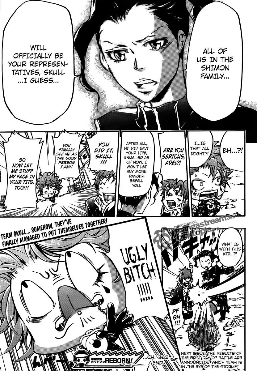 Kateikyoushi Hitman Reborn! Chapter 362 page 24 - Chapter 362: Cure for the Curse