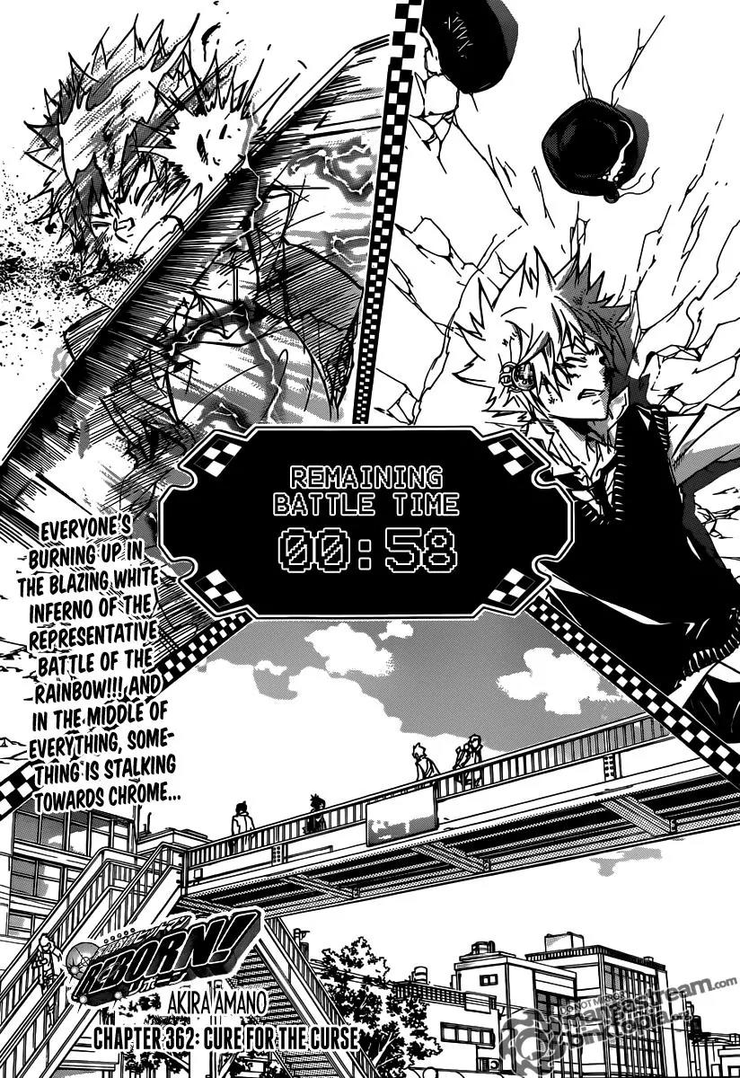 Kateikyoushi Hitman Reborn! Chapter 362 page 8 - Chapter 362: Cure for the Curse