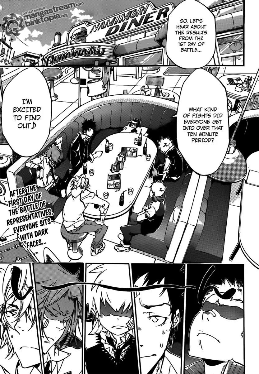 Kateikyoushi Hitman Reborn! Chapter 363 page 1 - Chapter 363: The Threat Team