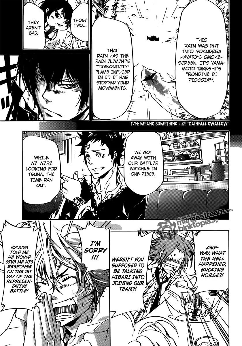 Kateikyoushi Hitman Reborn! Chapter 363 page 10 - Chapter 363: The Threat Team