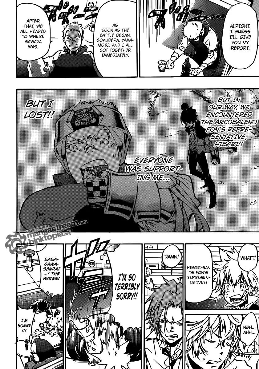 Kateikyoushi Hitman Reborn! Chapter 363 page 3 - Chapter 363: The Threat Team