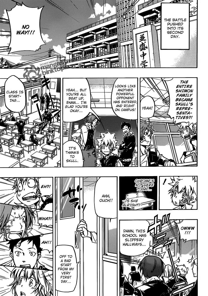 Kateikyoushi Hitman Reborn! Chapter 364 page 12 - Chapter 364: The Second Day
