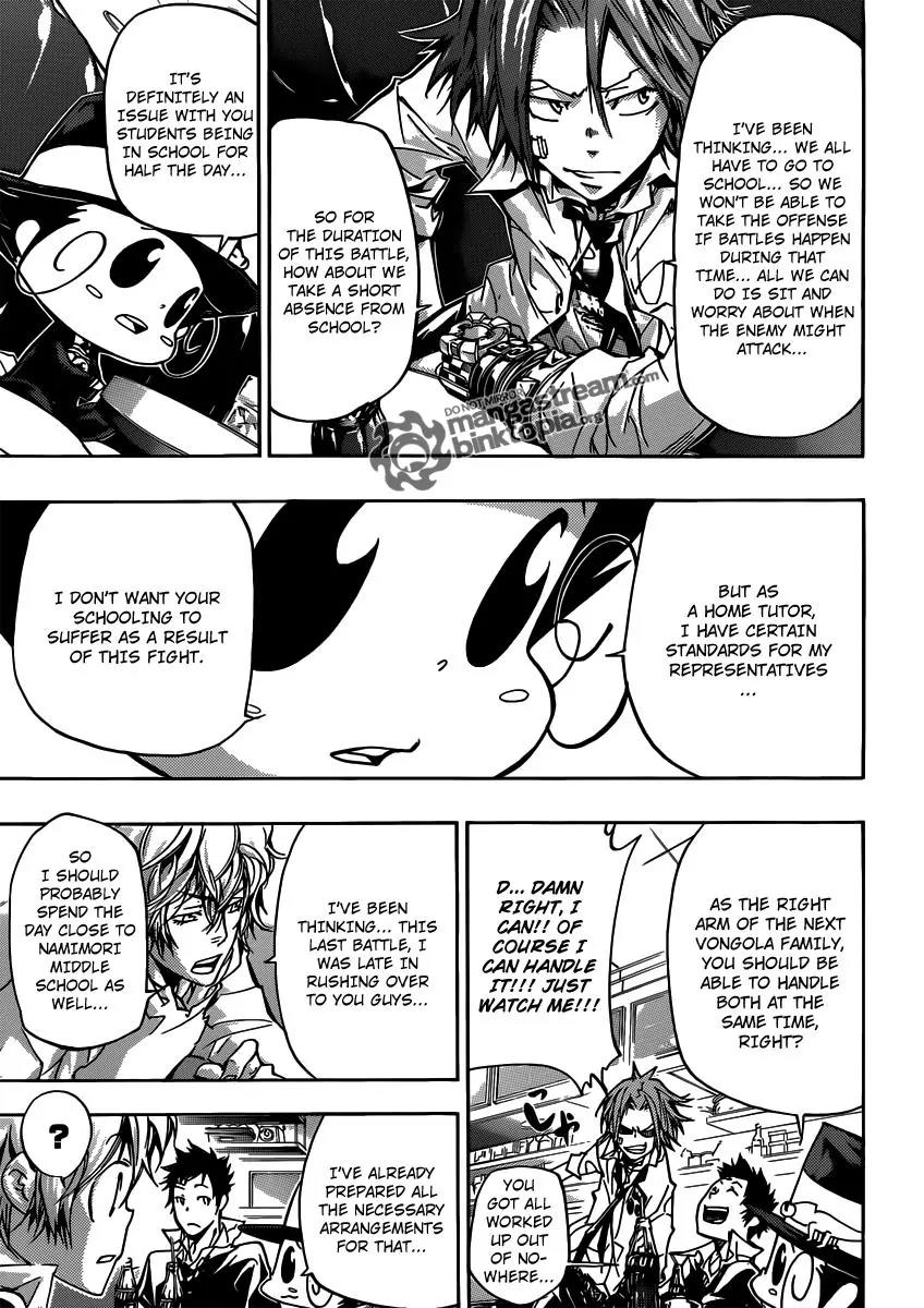 Kateikyoushi Hitman Reborn! Chapter 364 page 8 - Chapter 364: The Second Day
