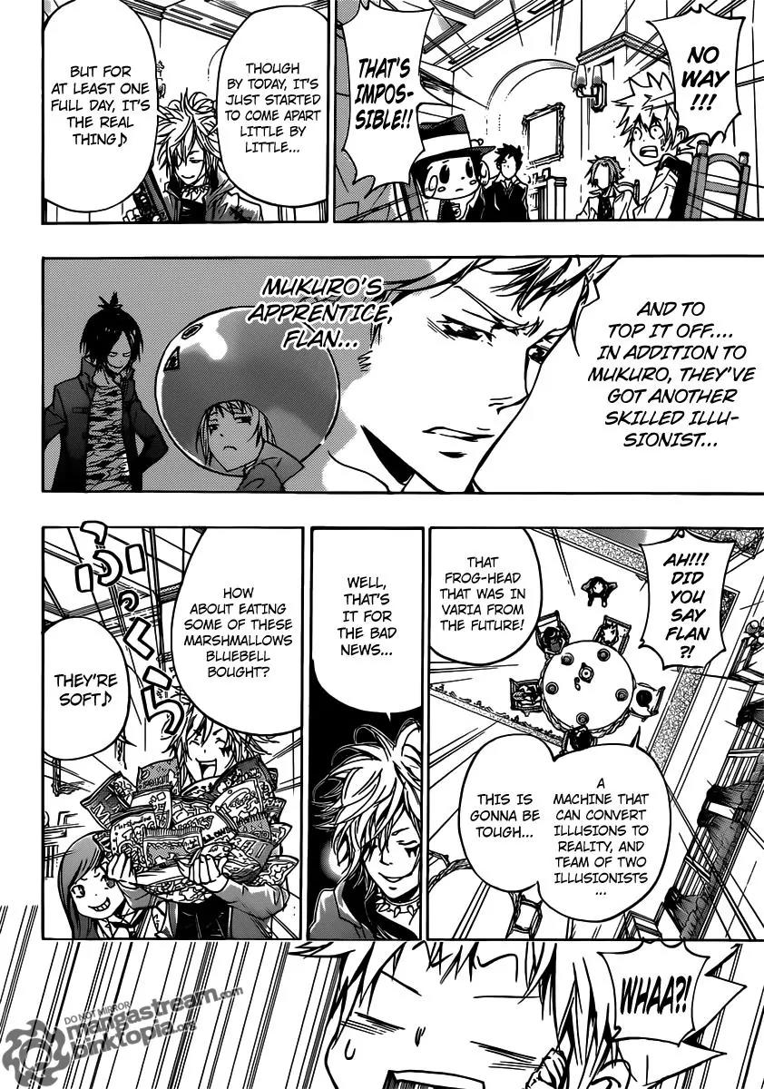 Kateikyoushi Hitman Reborn! Chapter 365 page 10 - Chapter 365: Uni's Premonition