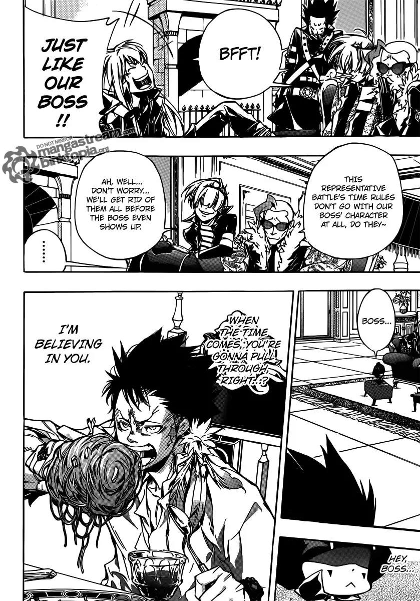 Kateikyoushi Hitman Reborn! Chapter 365 page 12 - Chapter 365: Uni's Premonition