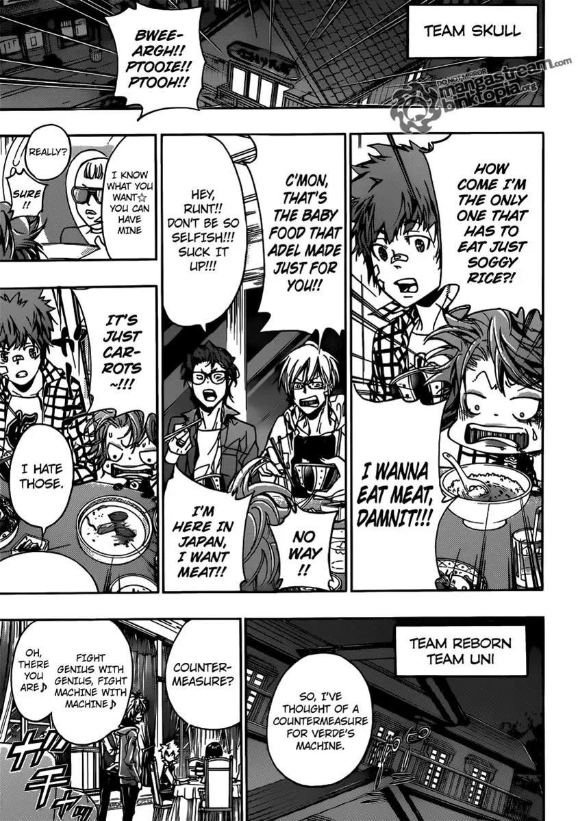 Kateikyoushi Hitman Reborn! Chapter 365 page 13 - Chapter 365: Uni's Premonition