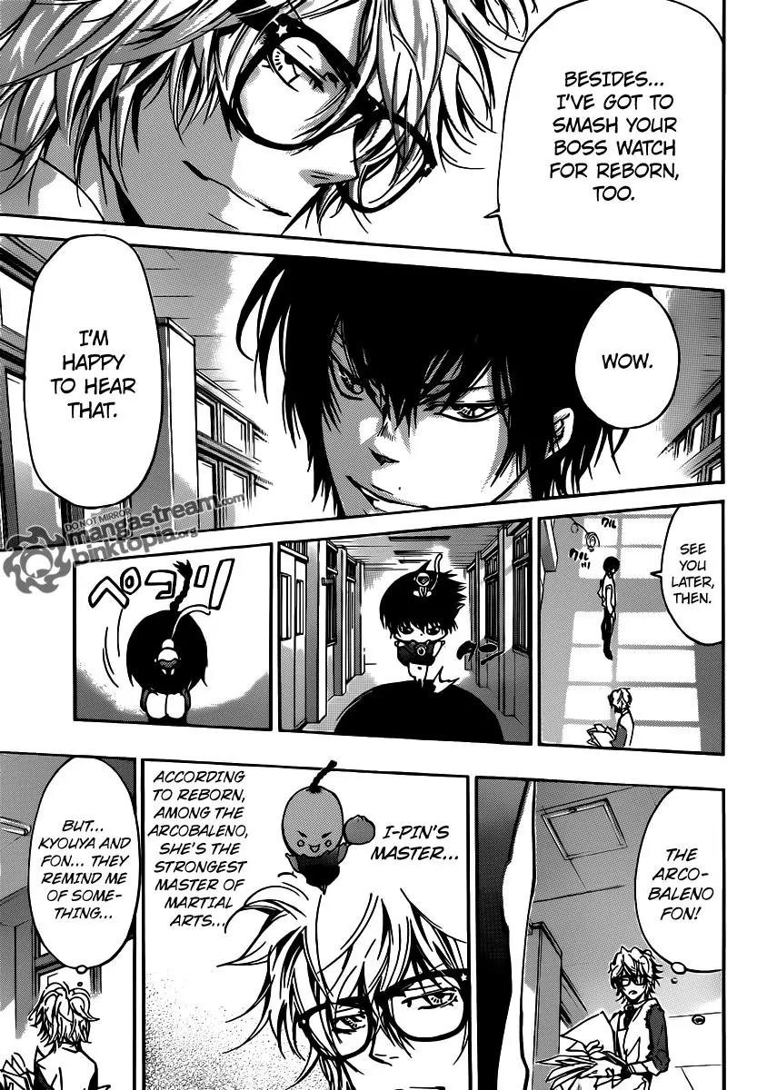 Kateikyoushi Hitman Reborn! Chapter 365 page 5 - Chapter 365: Uni's Premonition