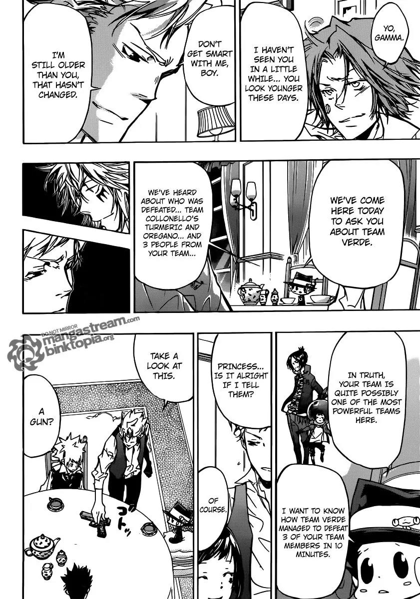 Kateikyoushi Hitman Reborn! Chapter 365 page 8 - Chapter 365: Uni's Premonition