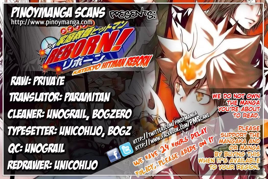 Kateikyoushi Hitman Reborn! Chapter 368 page 1 - Chapter 368: The Second Arrow