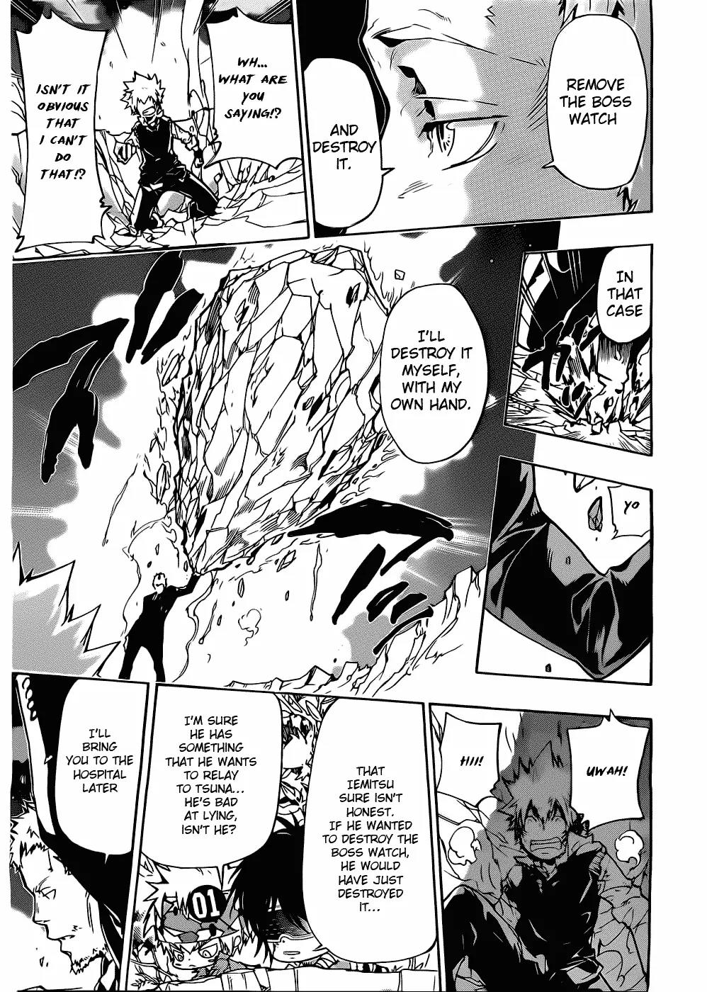 Kateikyoushi Hitman Reborn! Chapter 369 page 12 - Chapter 369: Rematch