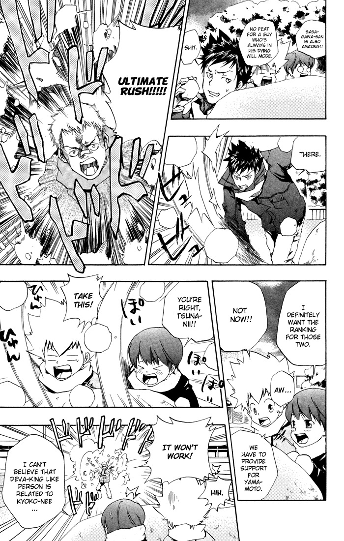 Kateikyoushi Hitman Reborn! Chapter 37 page 11 - Chapter 37: Snow Fight:Kickoff