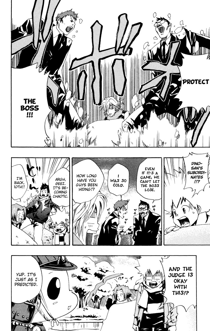 Kateikyoushi Hitman Reborn! Chapter 37 page 16 - Chapter 37: Snow Fight:Kickoff