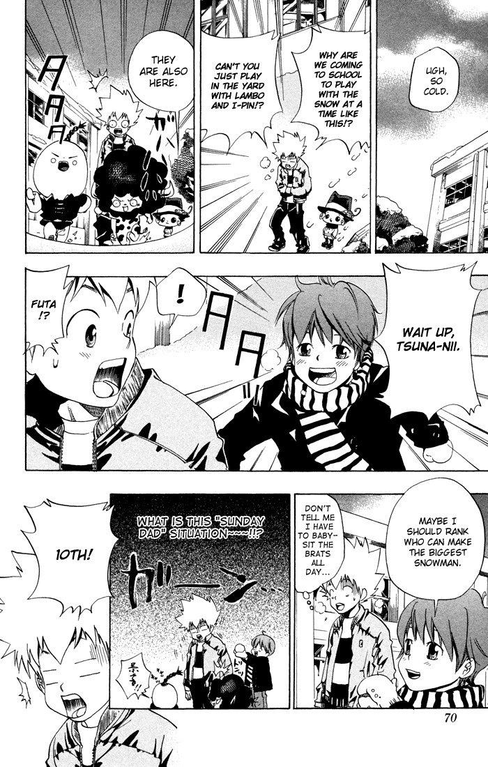 Kateikyoushi Hitman Reborn! Chapter 37 page 2 - Chapter 37: Snow Fight:Kickoff