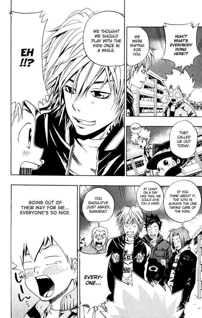 Kateikyoushi Hitman Reborn! Chapter 37 page 4 - Chapter 37: Snow Fight:Kickoff