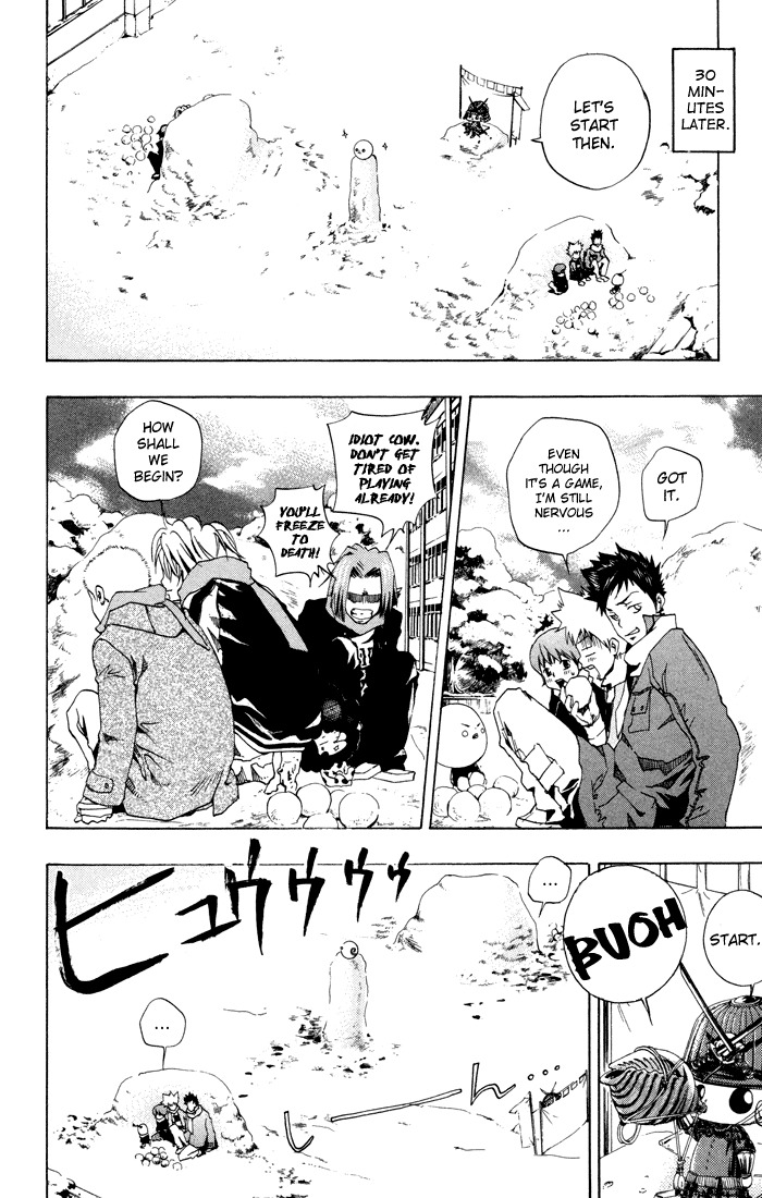 Kateikyoushi Hitman Reborn! Chapter 37 page 8 - Chapter 37: Snow Fight:Kickoff