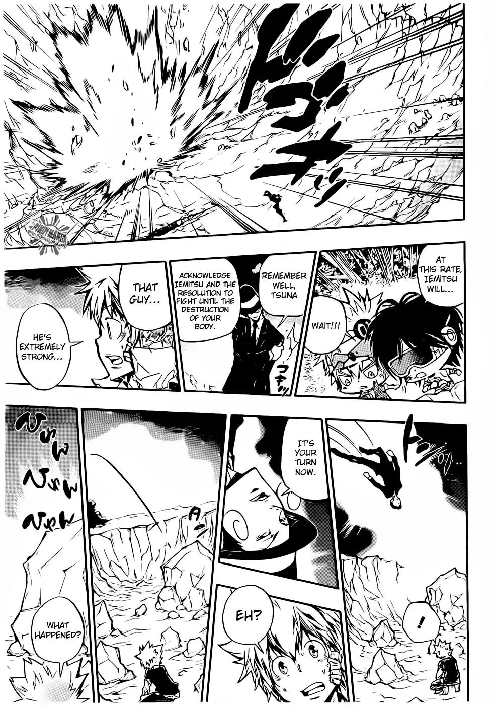 Kateikyoushi Hitman Reborn! Chapter 370 page 12 - Chapter 370: Lesson