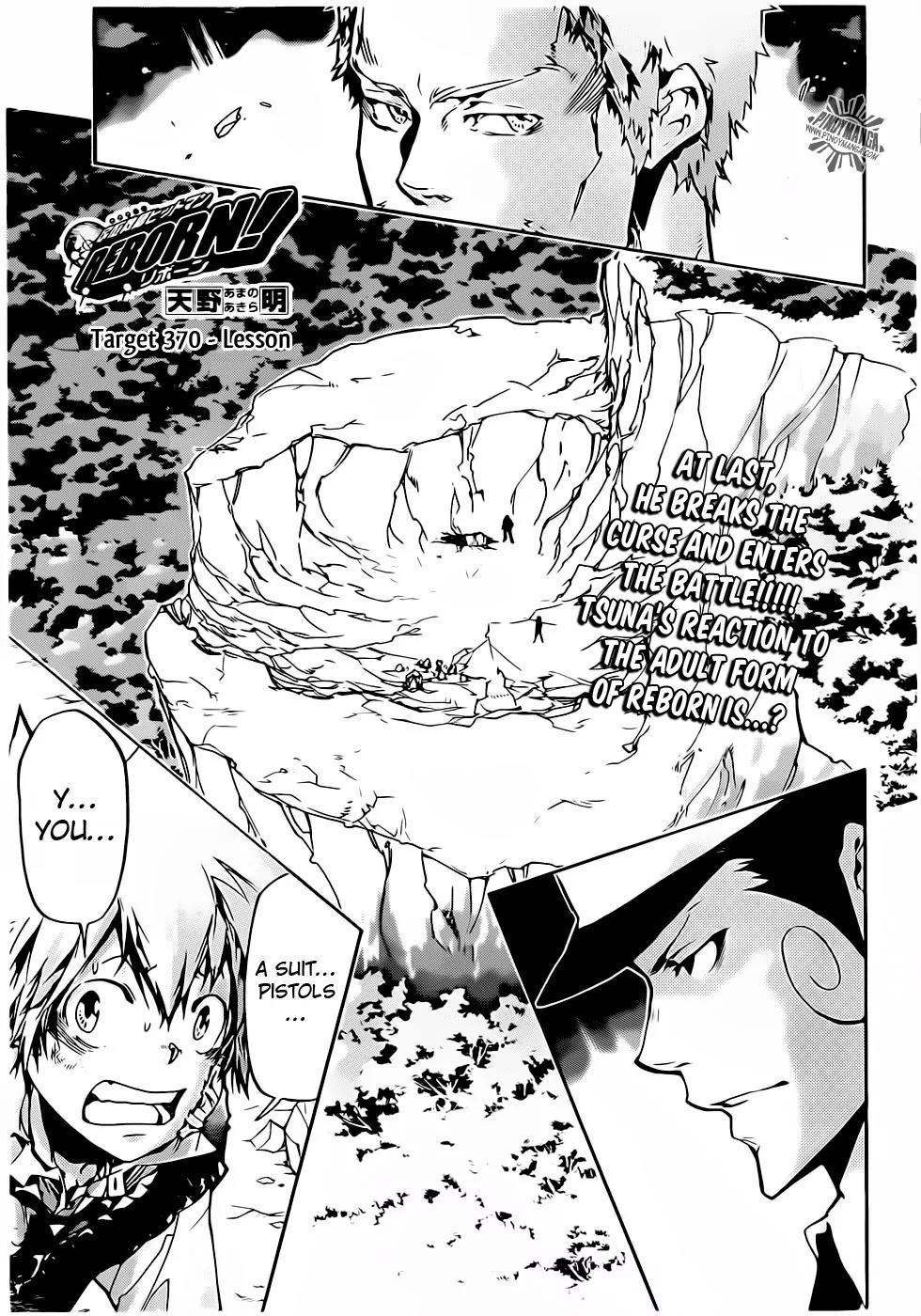 Kateikyoushi Hitman Reborn! Chapter 370 page 2 - Chapter 370: Lesson