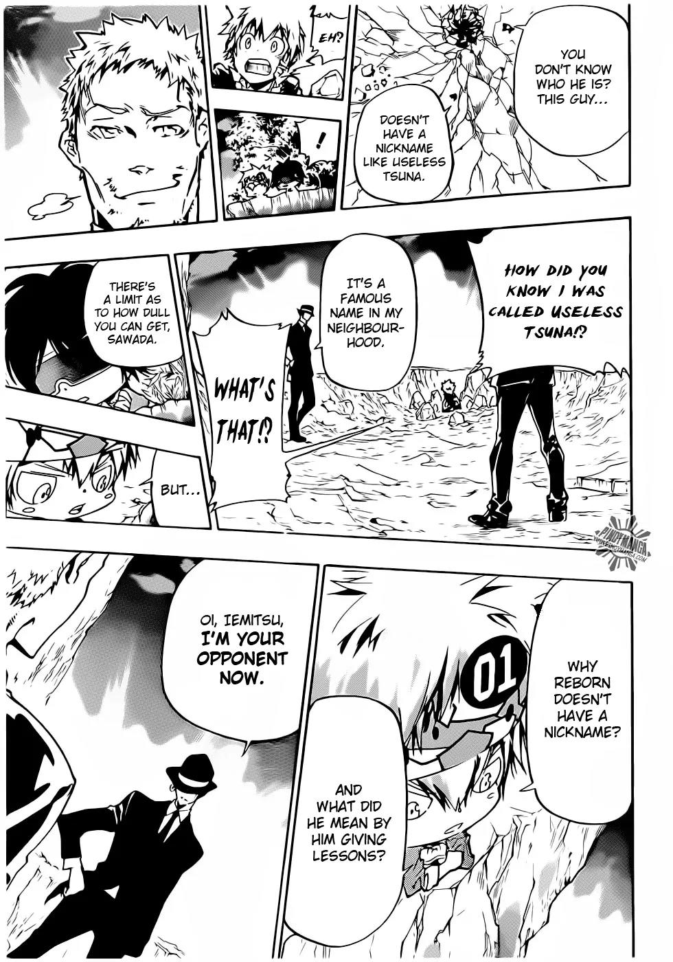 Kateikyoushi Hitman Reborn! Chapter 370 page 4 - Chapter 370: Lesson