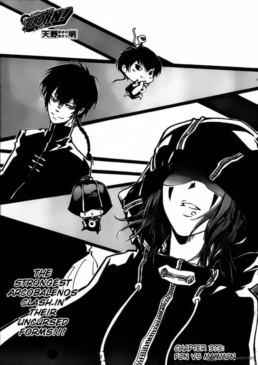 Kateikyoushi Hitman Reborn! Chapter 373 page 1 - Chapter 373: Fon vs. Mammon