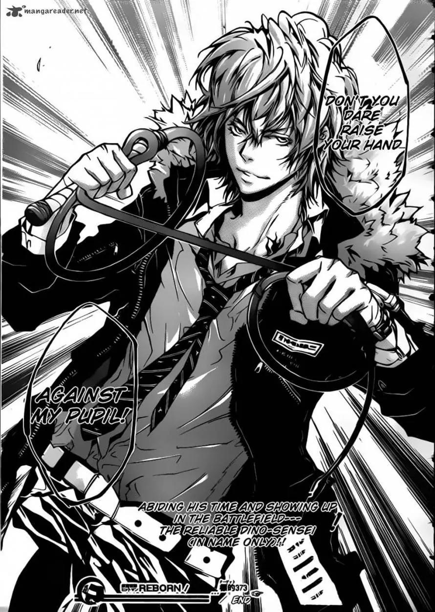 Kateikyoushi Hitman Reborn! Chapter 373 page 17 - Chapter 373: Fon vs. Mammon