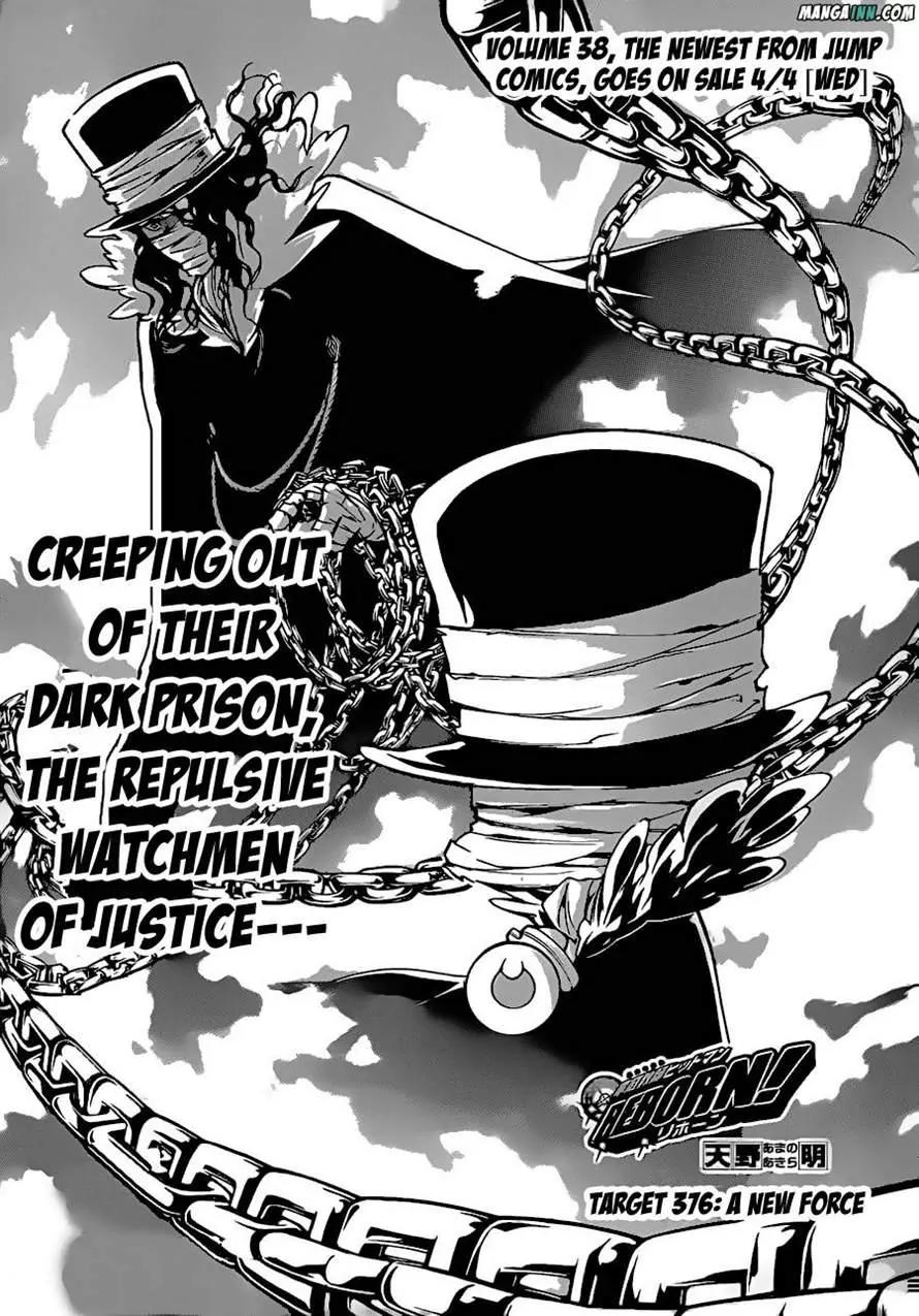 Kateikyoushi Hitman Reborn! Chapter 376 page 1 - Chapter 376: A New Force