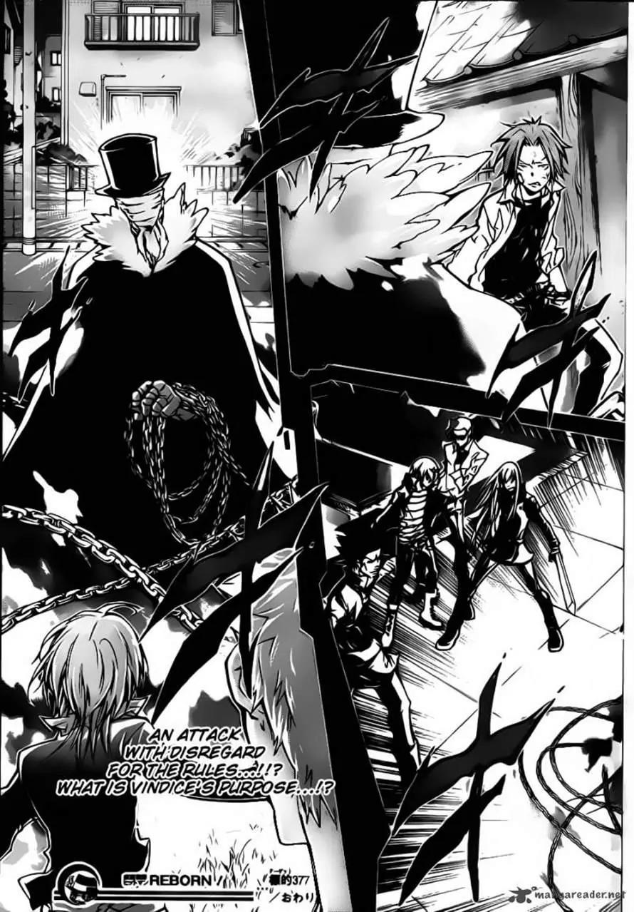 Kateikyoushi Hitman Reborn! Chapter 377 page 18 - Chapter 377: Assault from the Darkness