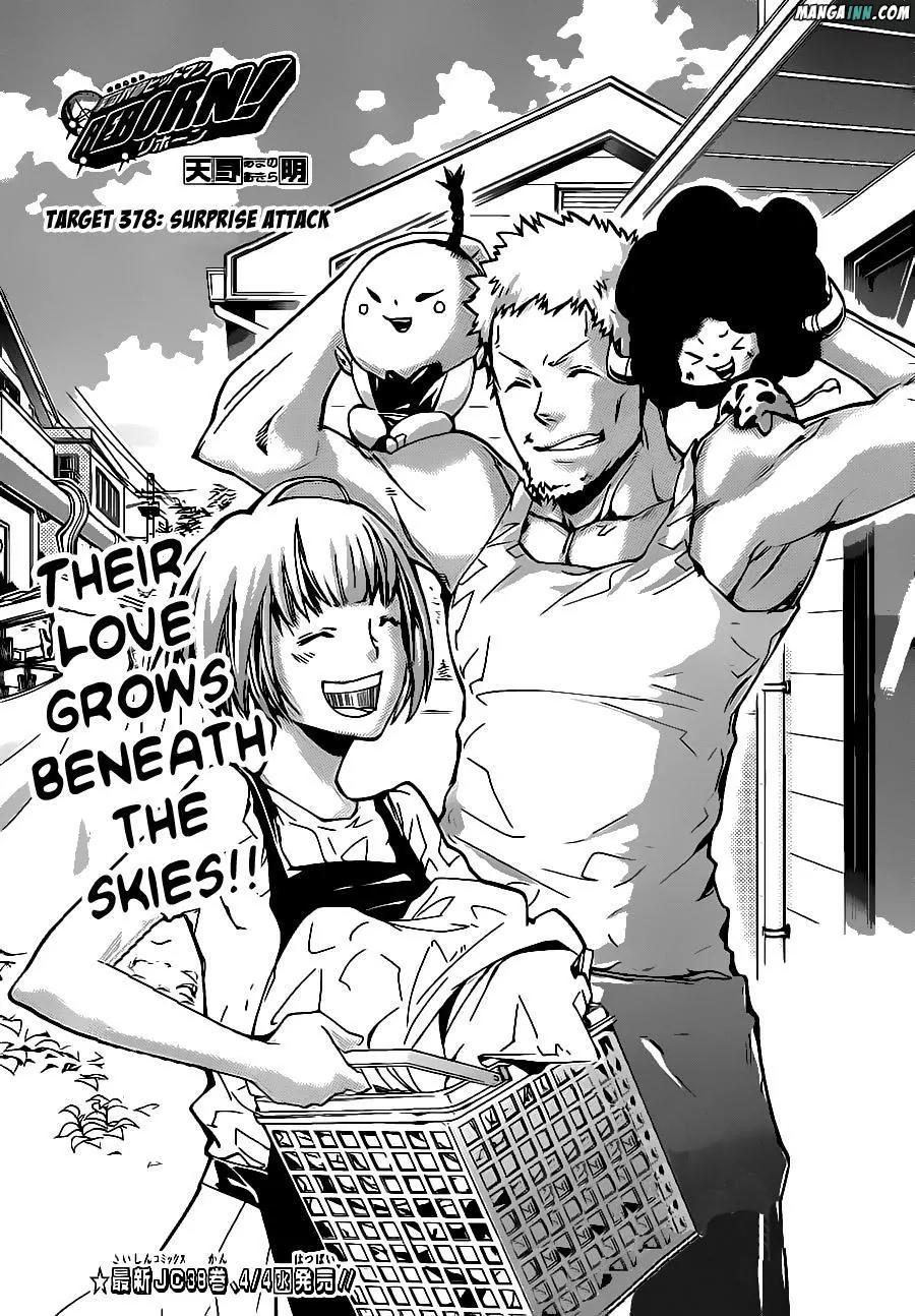 Kateikyoushi Hitman Reborn! Chapter 378 page 1 - Chapter 378: Surprise Attack