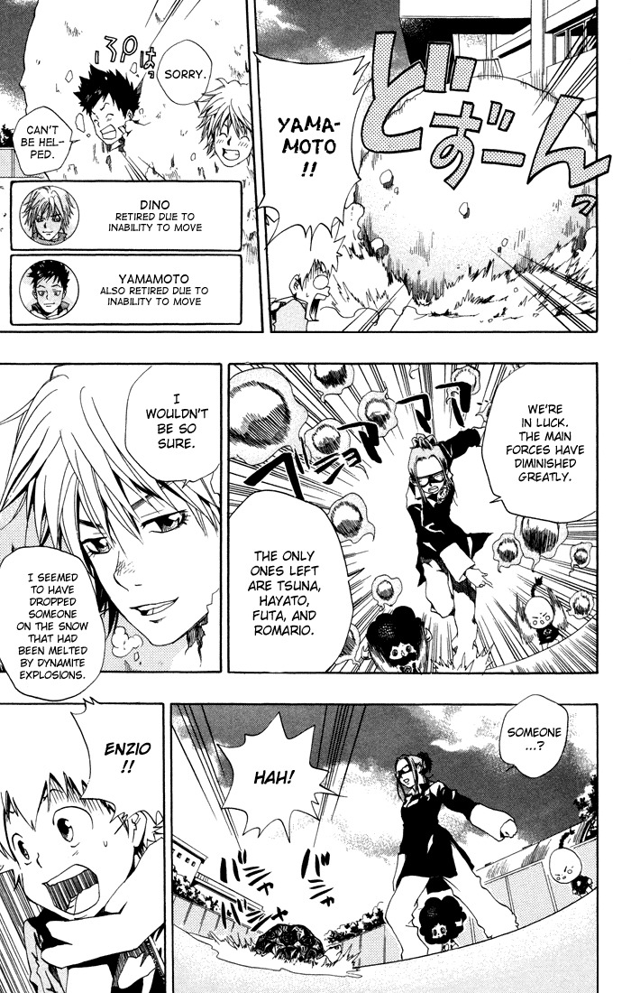 Kateikyoushi Hitman Reborn! Chapter 38 page 13 - Chapter 38: Snow Fight:Round Two