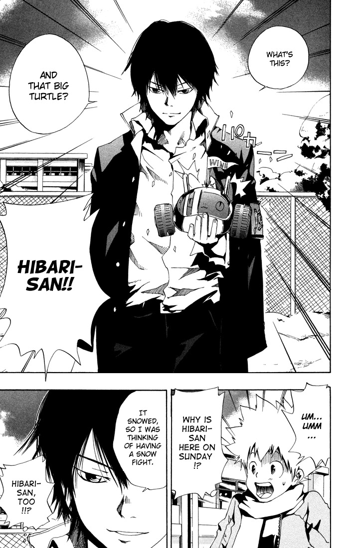 Kateikyoushi Hitman Reborn! Chapter 38 page 17 - Chapter 38: Snow Fight:Round Two