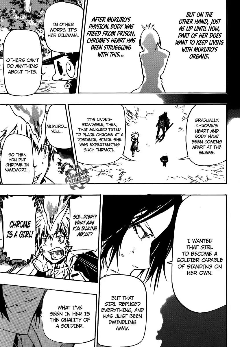 Kateikyoushi Hitman Reborn! Chapter 383 page 12 - Chapter 383: Flames of Determination