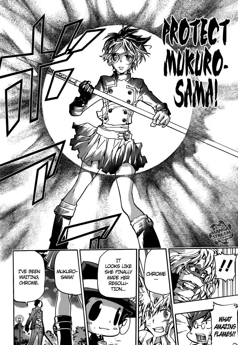 Kateikyoushi Hitman Reborn! Chapter 383 page 15 - Chapter 383: Flames of Determination