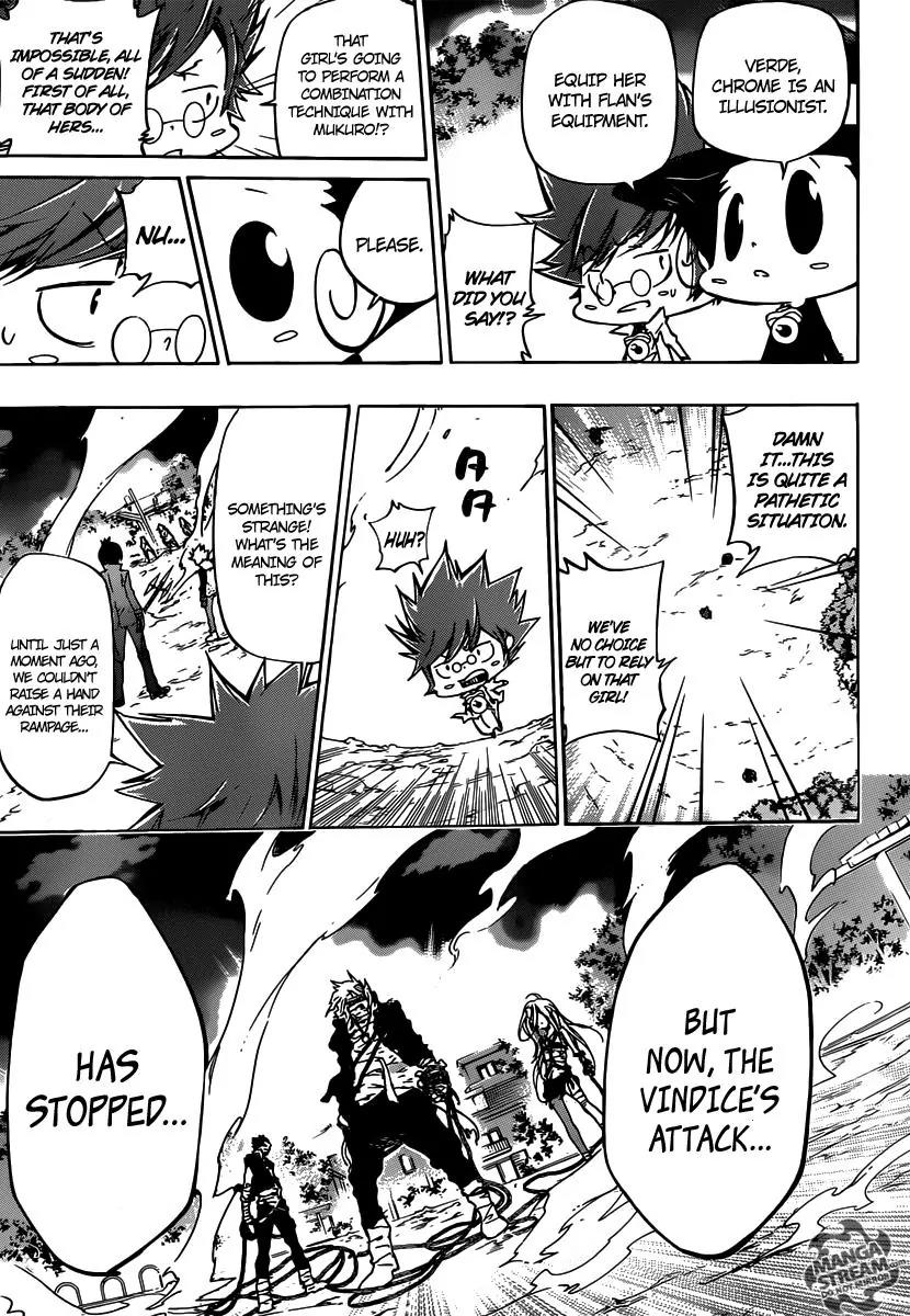 Kateikyoushi Hitman Reborn! Chapter 383 page 4 - Chapter 383: Flames of Determination