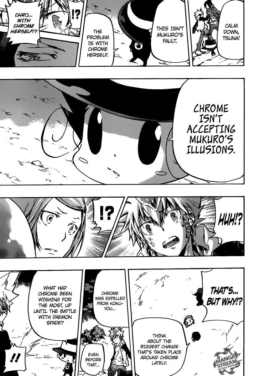 Kateikyoushi Hitman Reborn! Chapter 383 page 8 - Chapter 383: Flames of Determination