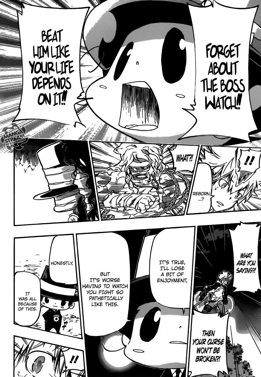 Kateikyoushi Hitman Reborn! Chapter 384 page 16 - Chapter 384: Those Who Watch the Battle