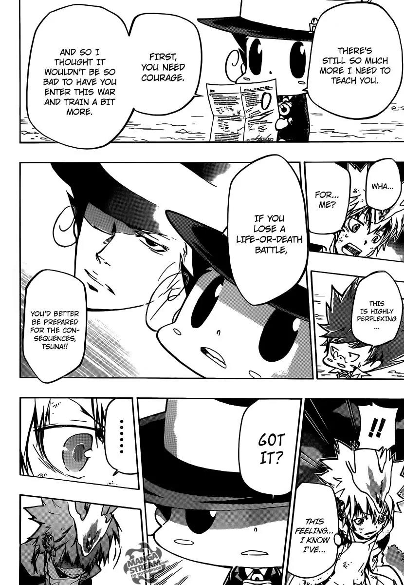 Kateikyoushi Hitman Reborn! Chapter 384 page 18 - Chapter 384: Those Who Watch the Battle