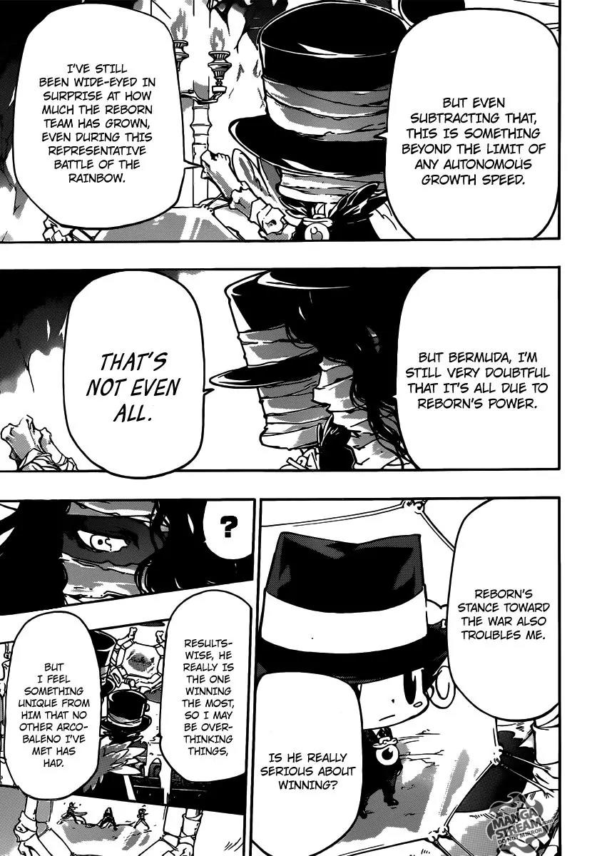 Kateikyoushi Hitman Reborn! Chapter 384 page 9 - Chapter 384: Those Who Watch the Battle
