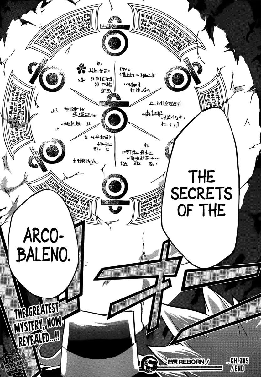 Kateikyoushi Hitman Reborn! Chapter 385 page 18 - Chapter 385: Invitation