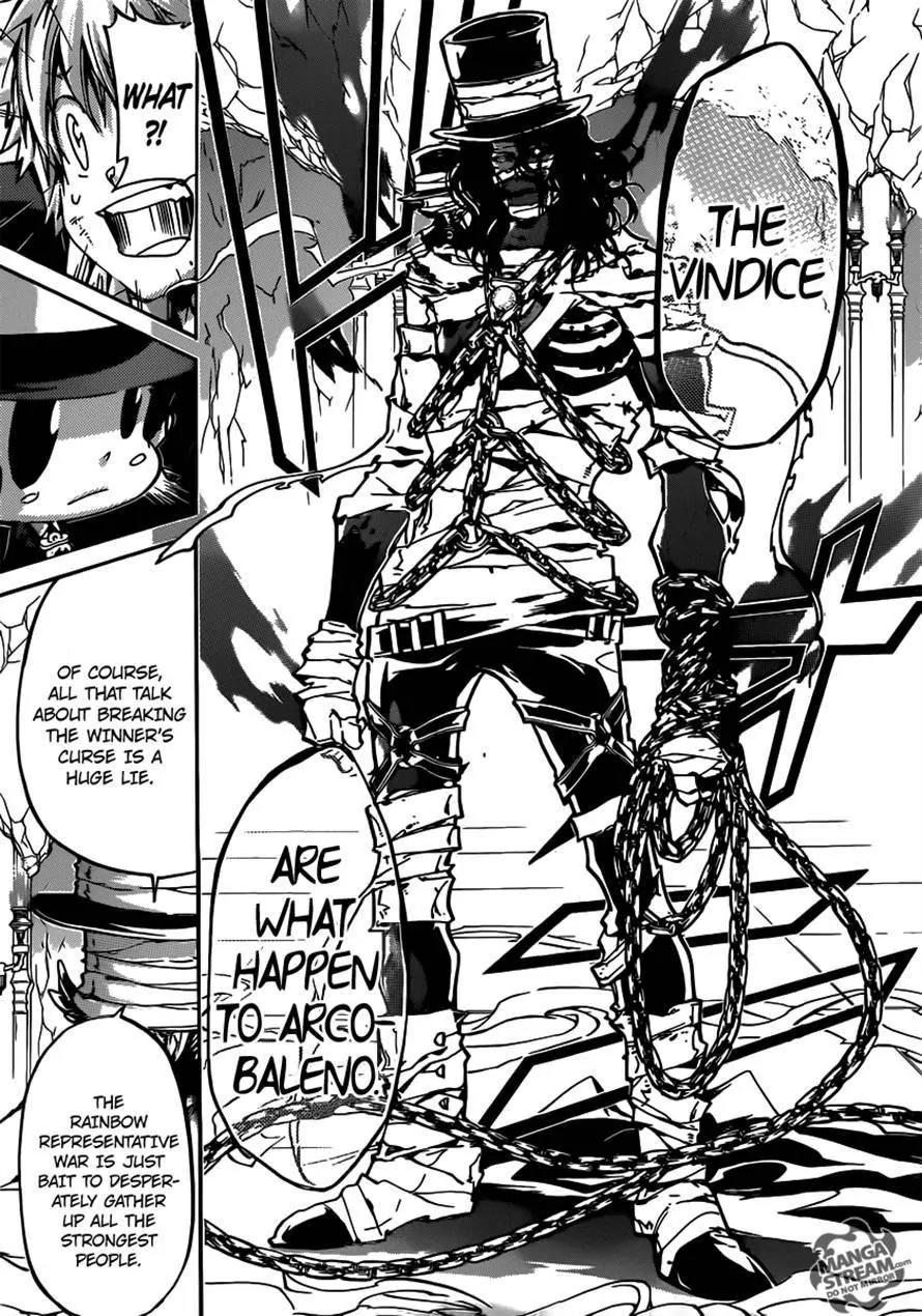 Kateikyoushi Hitman Reborn! Chapter 386 page 13 - Chapter 386: The Fated Day and the Representative War
