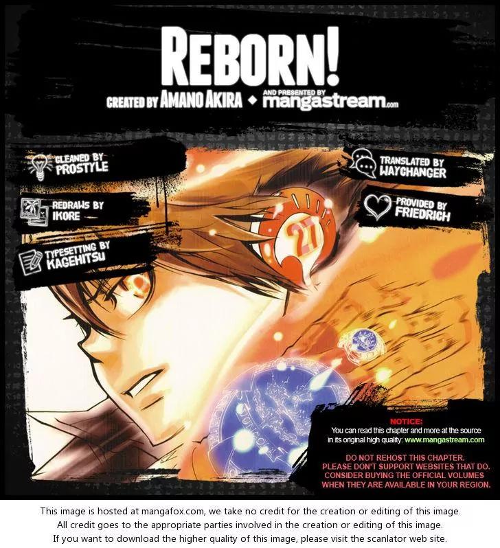 Kateikyoushi Hitman Reborn! Chapter 386 page 18 - Chapter 386: The Fated Day and the Representative War