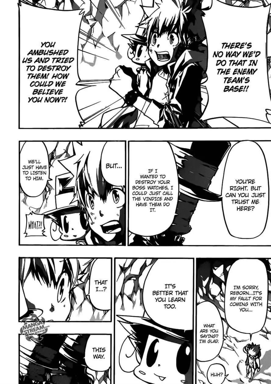 Kateikyoushi Hitman Reborn! Chapter 386 page 8 - Chapter 386: The Fated Day and the Representative War