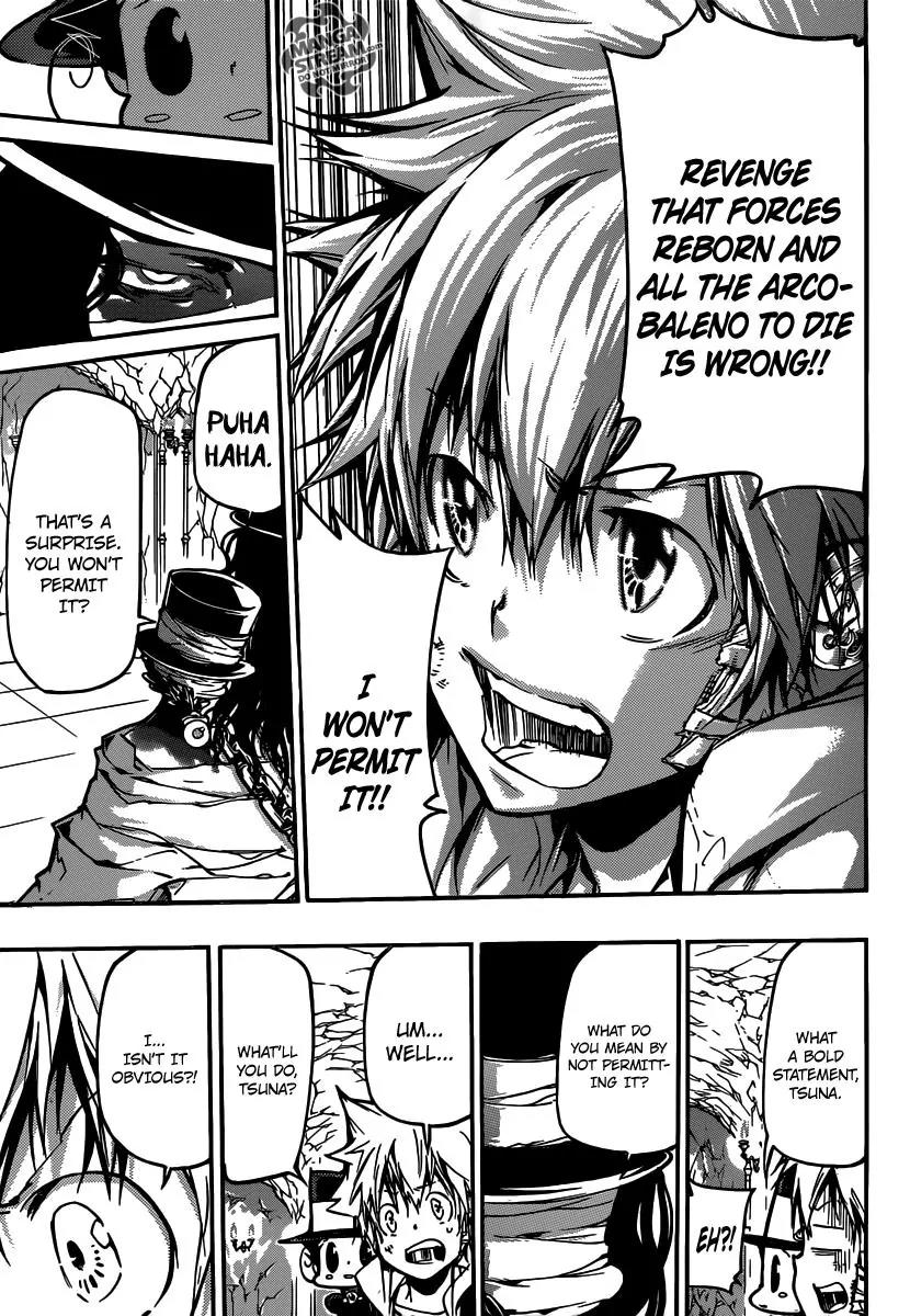 Kateikyoushi Hitman Reborn! Chapter 387 page 15 - Chapter 387: Reborn's Concern