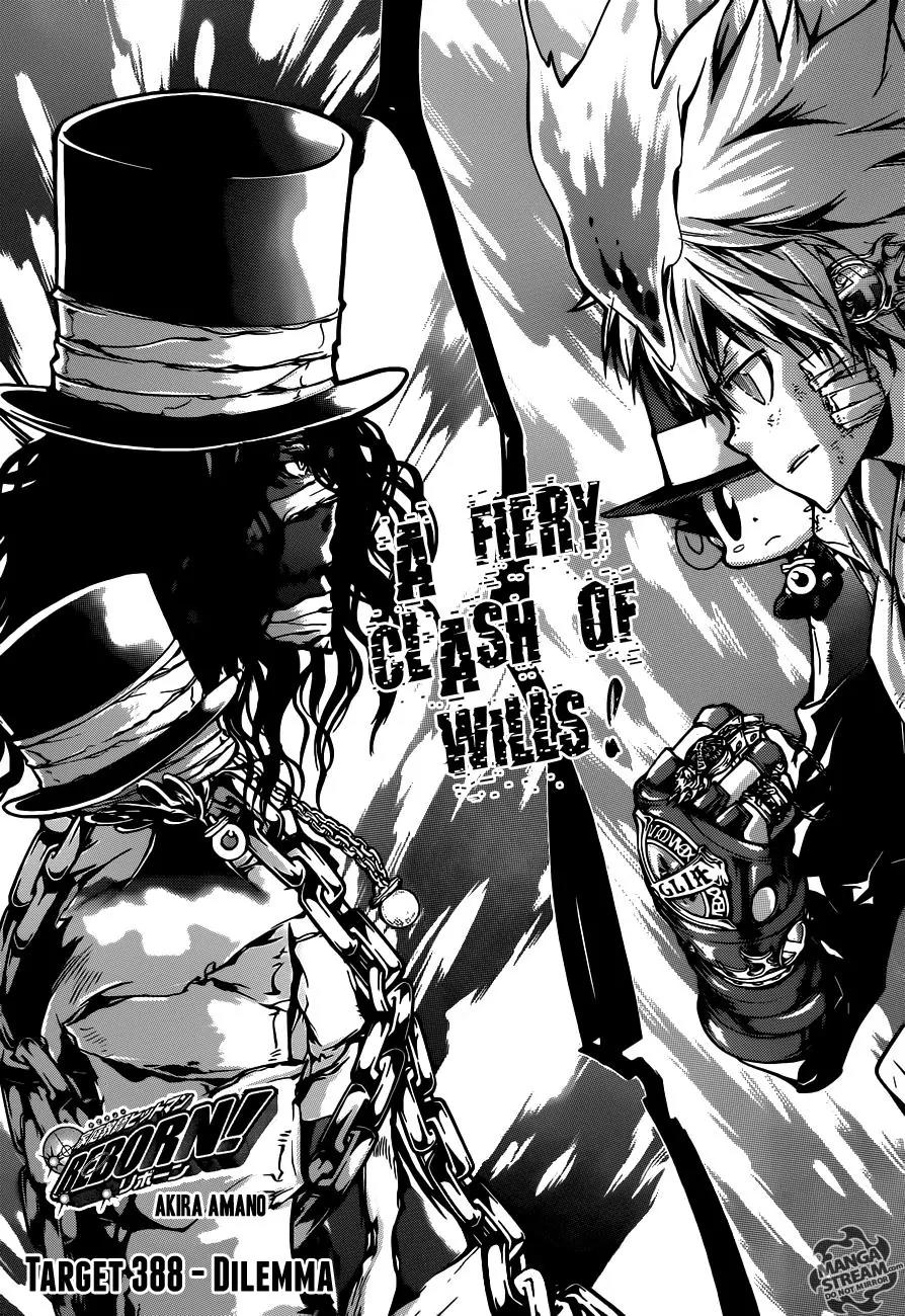 Kateikyoushi Hitman Reborn! Chapter 388 page 1 - Chapter 388: Predicament