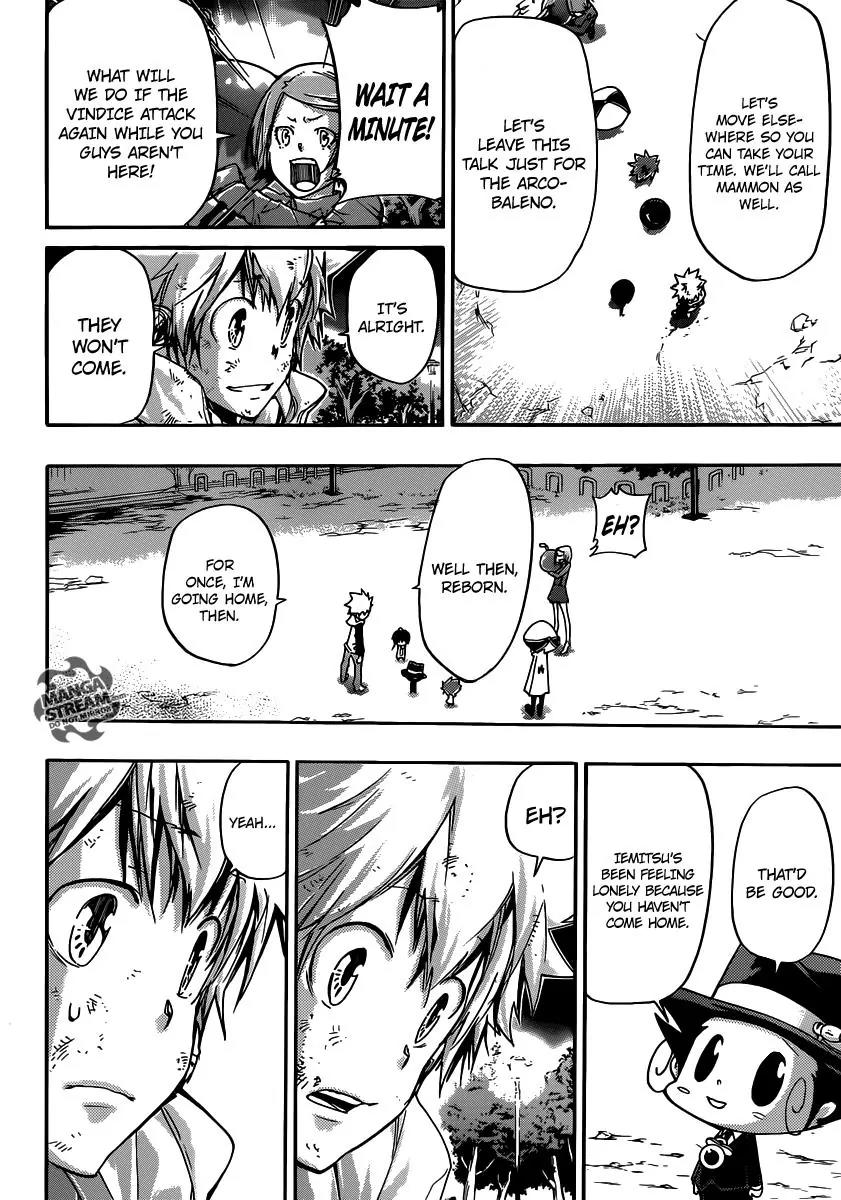 Kateikyoushi Hitman Reborn! Chapter 388 page 12 - Chapter 388: Predicament