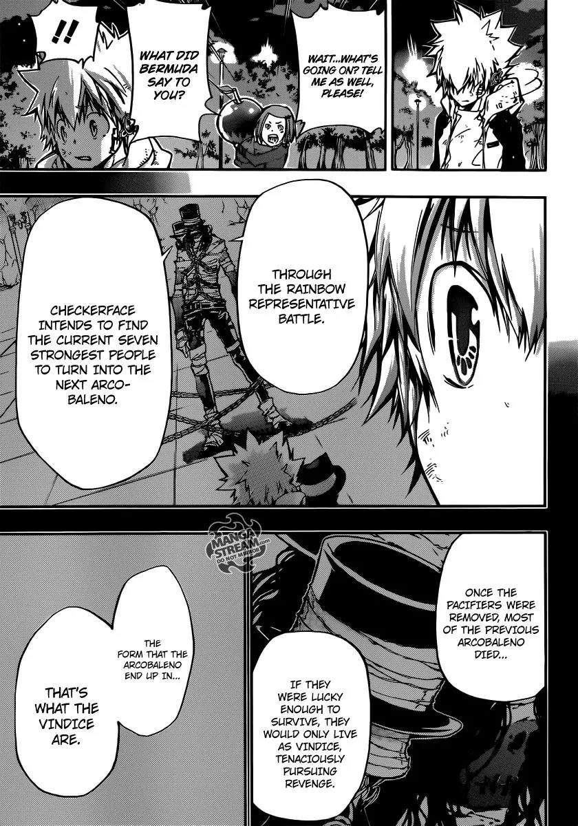 Kateikyoushi Hitman Reborn! Chapter 388 page 13 - Chapter 388: Predicament