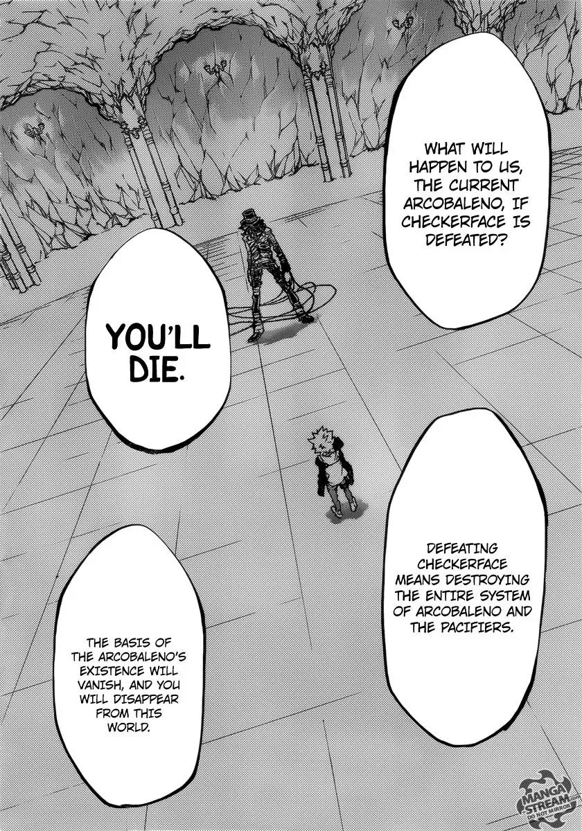 Kateikyoushi Hitman Reborn! Chapter 388 page 14 - Chapter 388: Predicament